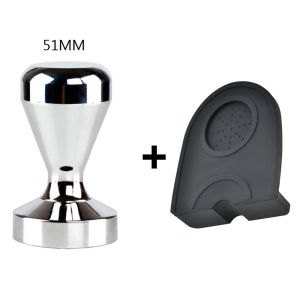 51mm Coffee Tamper With Silicone Mat For Coffee Portafilter Tampers Filters