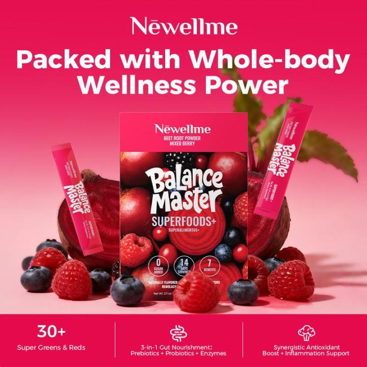 Botless Leg NEWELLME Super Red Food Powder, supports, benefits leg veins, heart and ...