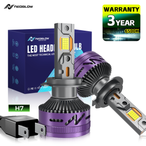 NeoGlow X series h4 led headlight bulbs 400W 80000LM 6500K H4 H11 hi/lo beam Plug and Play 2PCS