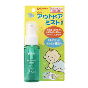 Bình xịt xua đuổi côn trùng Pigeon Mushi/Miếng dán/Xịt phun ngoài trời 50ml