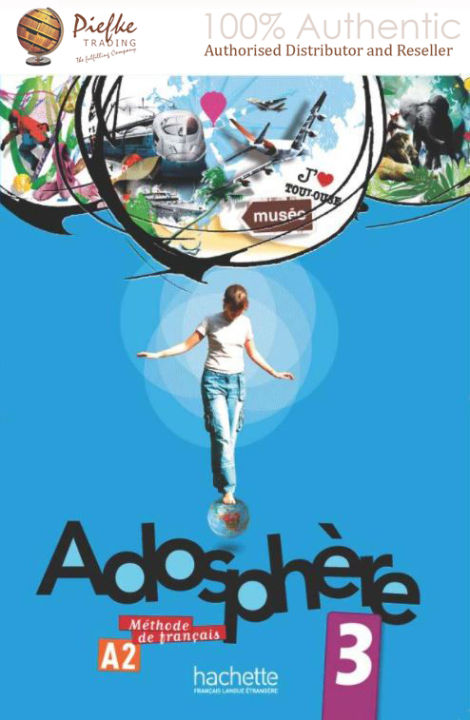 Adosphere : 3-A2 Student book (100% genuine imported) 9782011557117 ...