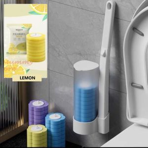 Pembersihan tandas mangkuk pembersih Wand boleh guna tandas 8 Toilet Wand Refills Heads Wipes for Cleaning Wall Mounted Toilet Wand Kit清洁壁挂式马桶棒套件