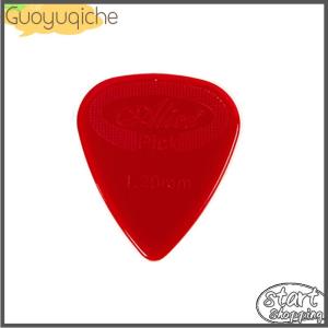 【Guoyuqiche】 10 pieces Alice Guitar Pick Non-slip Black White Nylon Mediator for Acoustic Electric Guitarra Ukulele Accessories