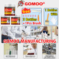 🔥1000g With Brush🔥 GOMOO 3 In 1 Epoxy Floor Paint Cement Floor Paint Wear-Resistant Waterproof Molded in one pass Suitable For Warehouse Workshop Outdoor Indoor Garage Office Gym Factory Playground Shopping Mall. 