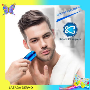 NEW Pisau Cukur Elektrik Alat Cukur Janggut Kumis Bulu Kaki Jenggot Mini Ringan Portable 3 in 1