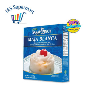 Sarap Pinoy Maja Blanca Coconut Pudding Ready Mix 185g – Easy Filipino Coconut Dessert Mix