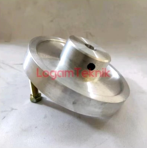 Puli 4 Inch PULLY PULLEY PULI Alumunium 4 Inch Noken as Lebar Jalur 17 mm | Lazada ...