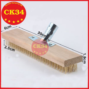 Bàn chải vệ sinh rêu sân vườn vệ sinh công nghiệp sợi đồng sợi thép các kích cỡ