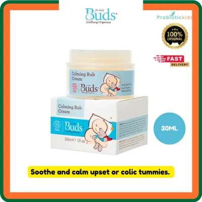 Buds Soothing Organics Calming Rub Cream (Jar) | 30ML | EXP: 02/29