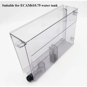 Kirilgu Suitable for Delong Fully Automatic Coffee Machine Water Tank Spare Parts Suitable for ECAM610.75.MB Water Container R7Q2P
