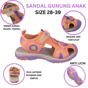 Sepatu Sandal Gunung Anak Perempuan / Sepatu Hiking anak perempuan Anti Licin
