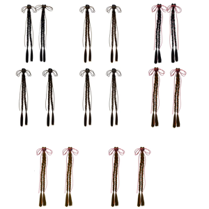 High Quality Synthetic Hair Clip Heat Resistant Ponytail Versatiles Hair Clip for Special Occasion