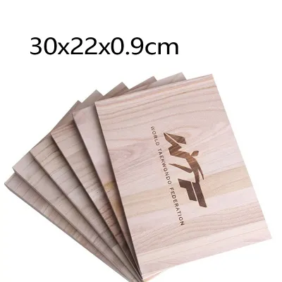 5pcs Taekwondo Performance Using Wooden Boards Karate Performance Breaking Boards