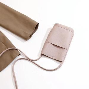 Women Pu Leather Mobile Phone Bag Minimalist Casual Crossbody Bag Fashion Versatile Waterproof Shoulder Bag Pure Color Tote Bags