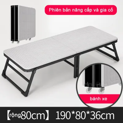 BMZAR Giường gấp 1.9m đơn giản tiện lợi cho người lớn khung thép chắc chắn chất lượng cao giảm giá 50%