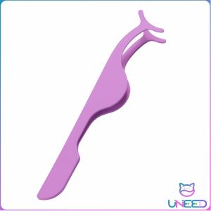 Need Curved Eyelash Curler Plastic False Eyelash Clip Aids For Grafting Eyelashes Arc Mouth Clip