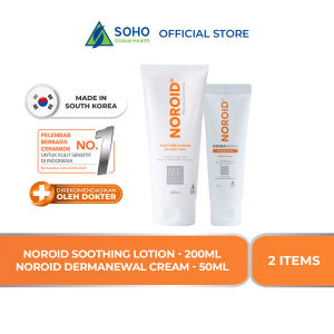 Noroid Soothing Lotion - 200ml + Noroid Dermanewal Regenerating Cream