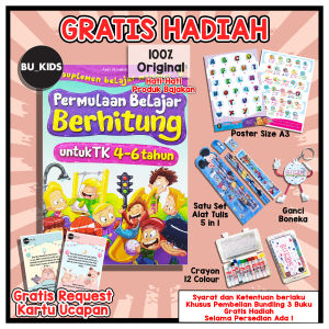 Buku Berhitung Permulaan Belajar Berhitung Anak Tk Paud