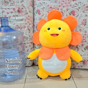 (Rumah Grosir) Boneka Nailong Naloong Dino Kuning Plush Yellow Dinosaurus Gemoy