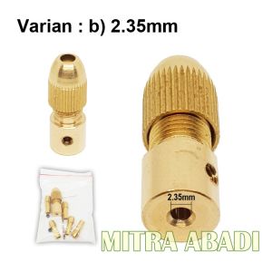 Set Bit ADAPTER COLLET Mini DRILL CHUCK SHAFT Kepala Bor Kecil Grinder