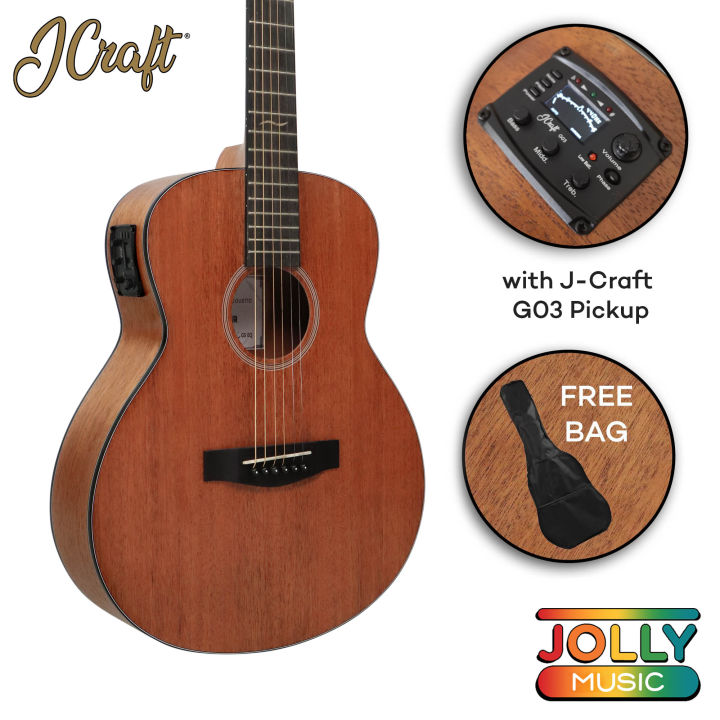 ✸✆JCraft Troubadour Taka Mini Little Dreadnought All-Mahogany 36 Acoustic  Guitar☆1-2 days delivery | Shopee Philippines