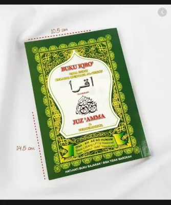 IQRA PLUS JUZ AMMA TERLARIS UKURAN BESAR / IQRA 1-6 PLUS JUZ AMMA PLUS TERJEMAHAN