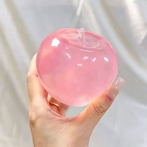 Apple-shaped stress-relieving ball soft and comfortable slow rebound semi-transparent material effectively relieves