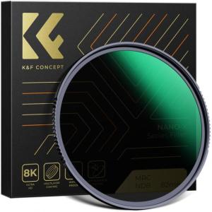 K&F Concept Nano-X Series ND Filter ND8 (3-Stops) Filter Fixed Neutral Density Filter