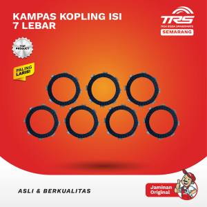 TRS Kampas Kopling Isi Tujuh 7 Lebar Motor Roda Tiga Pnp Nozomi Kampas Kopling Happy Spareparts Original TRS SEMARANG