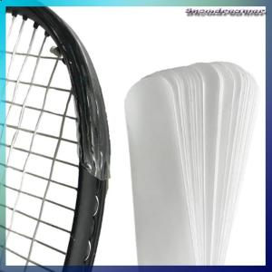 Snowdreamer เทปป้องกันหัวไม้เทนนิสแบบใสแผ่นไม้พายลดแรงเสียดทานสติกเกอร์ป้องกัน TPU เทปป้องกันชิ้นส่วนกีฬา