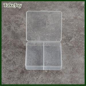 TakeJoy Square Plastic Transparent Storage Box Small Items Sundries Organizer Case Jewelry Beads Container Box Tools Accessories