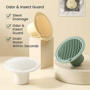 Odor and Insect Proof Floor Drain Core Deodorant Anti-Odor No Smell Bathroom Toilet Sewer Shower Drain 可裁剪防臭防虫硅胶地漏
