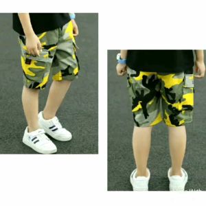 CELANA PENDEK ANAK LAKI CARGO ARMY 4 POCKET KOREAN STYLE 