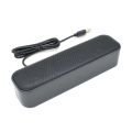 USB Powered Soundbar Desktop Speaker Wired Computer Sound Box for TV Desktop Laptop Computer with Two Subwoofers. 