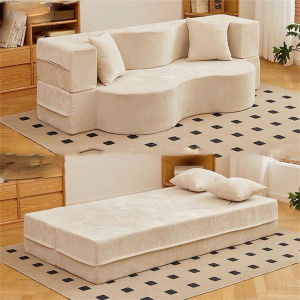 Nordic Simple Vacuum Living Room Compressed Sofas Bed Multi-functional Lazy Sofa for Living Room Bedroom Memory Foam Couch Sofa