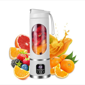 NEW 450ml Portable Electric Juicer Mini USB Travel Juicer Machine Shakes Smoothie Blenders 12 Blades Fresh Juice Extractor2026