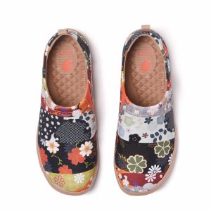 UIN Toledo I Womens Art Travel Shoes Slip On Casual Loafers Lightweight Comfort Sneaker-HANA