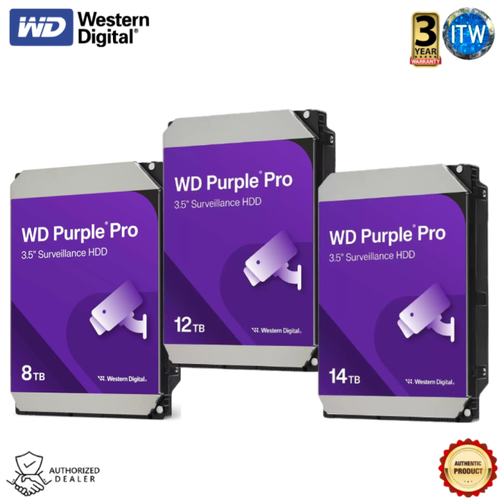 【未開封】高耐久・大容量 14TB HDD WD Purple Pro Amazon.com: Western Digital 14TB WD Purple Pro Surveillance