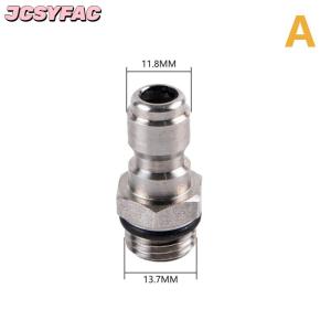 JCSYFAC Bộ chuyển đổi đầu nối vòng đệm cao áp 1 4 đầu nối nhanh M14 x 1.5 ren cái