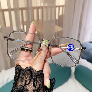 +100 To+400 Anti Blue Light Reading Glasses for Women Men Fashion Frame Presbyopia Glasses Young Large Frame Anti Fatigue Eyeglasses