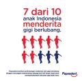 Pepsodent Pencegah gigi Berlubang Pasta gigi Pepsodent 75 gr - PEPSODENT. 