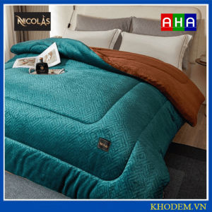 Chăn lông cừu Pháp Nicolas Chính hãng 100% kích thước 2mx2m3