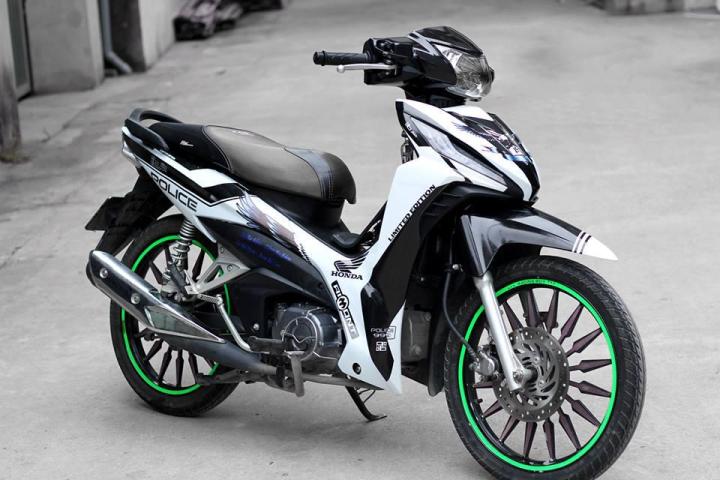 tem trùm wave độ đẹp - tem trùm xe máy wave đen trắng đẹp và chất