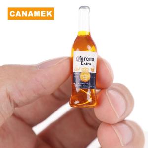 【CANAMEK】 10Pcs 1 6 Dollhouse Miniature Resin Bottle Simulation Wine Bottle Model