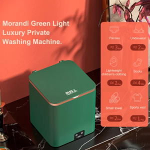 Ultrasonic mini washing machine dormitory ladies underwear cleaning socks towel disinfection small washing machine