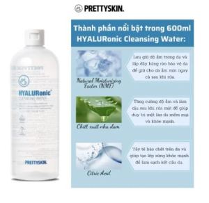 Nước Tẩy Trang Pretty Skin Sạch Sâu Cấp Ẩm Giảm Mụn 500ml - 600ml