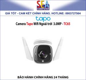 Camera Tapo Wifi Ngoài trời  3.0MP - TC65
