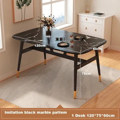Luxury Solid Wood Dining Table Set With Chair 4/6 Seaters Kitchen Living Room Restaurant Nordic Table Set Dinning Table