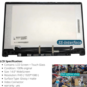 LCD Touch Screen HP Pavilion x360 14-dh0048tu dh0036tx dh0024tu dh0047tu dh0034tx original
