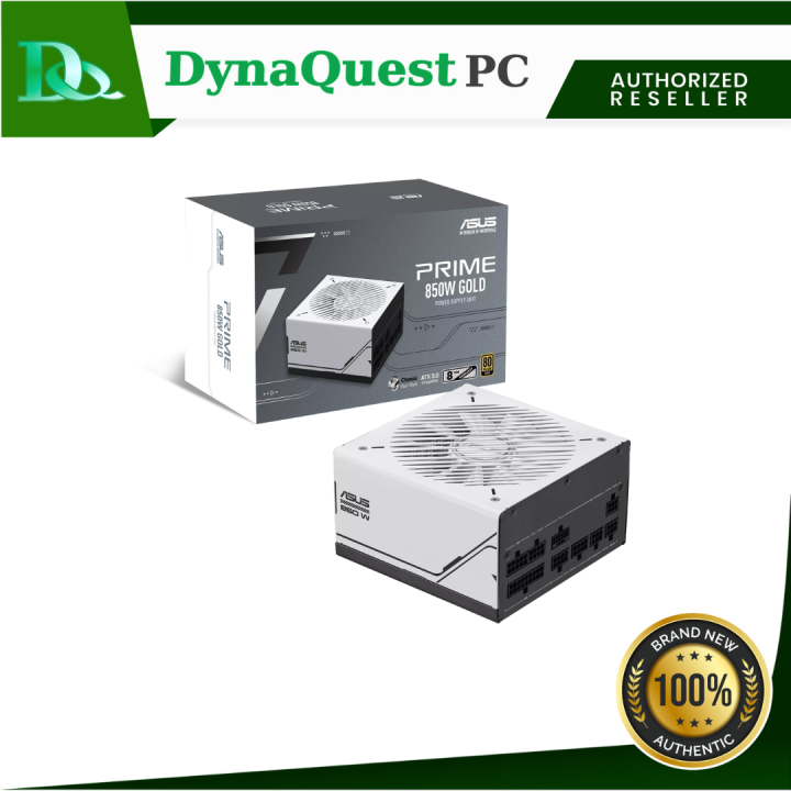 NGUỒN MÁY TÍNH ASUS PRIME 850W GOLD AP-850G (80 PLUS GOLD, MÀU TRẮNG